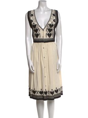 suno embroidered dress SUNO Silk Embroidered Lace Dress with Raised Floral Applique, Black, Size 6